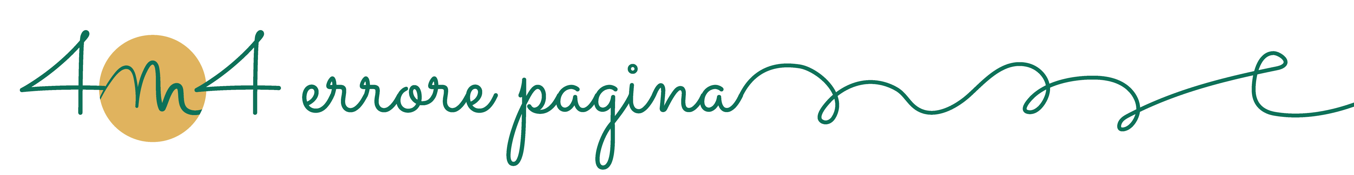 Mille Cose Error page404 Graphics