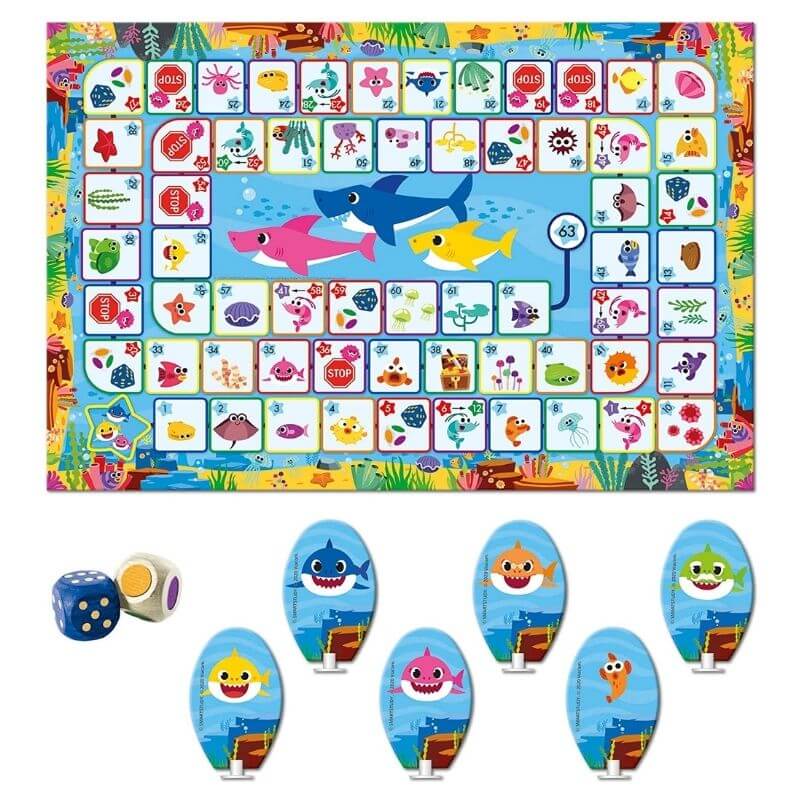 Gioco dell'oca Baby Shark